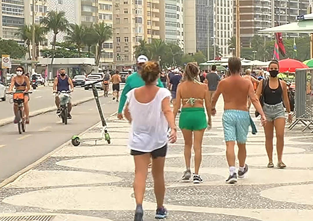 Rio de Janeiro reduz período mínimo de isolamento em casos de Covid-19