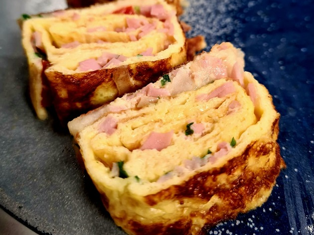 Omelete com peito de peru | Band Receitas