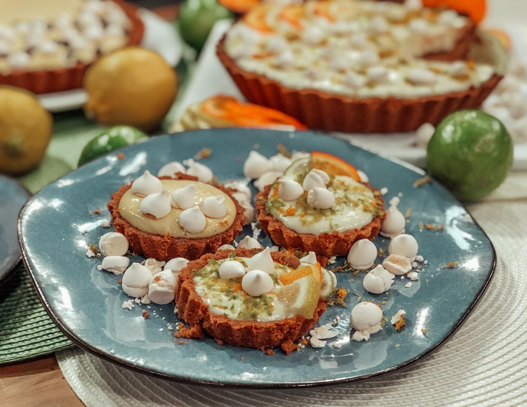 Torta de três limões com suspiro | Band Receita
