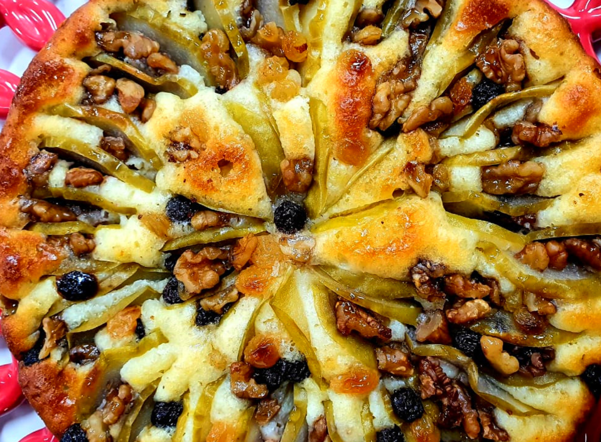 Bolo natalino com frutas secas | Band Receitas