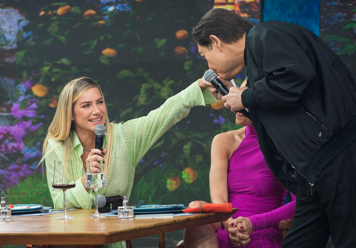 Gio Ewbank lembra que conheceu filha por causa de Faustão: "Mudou minha vida"