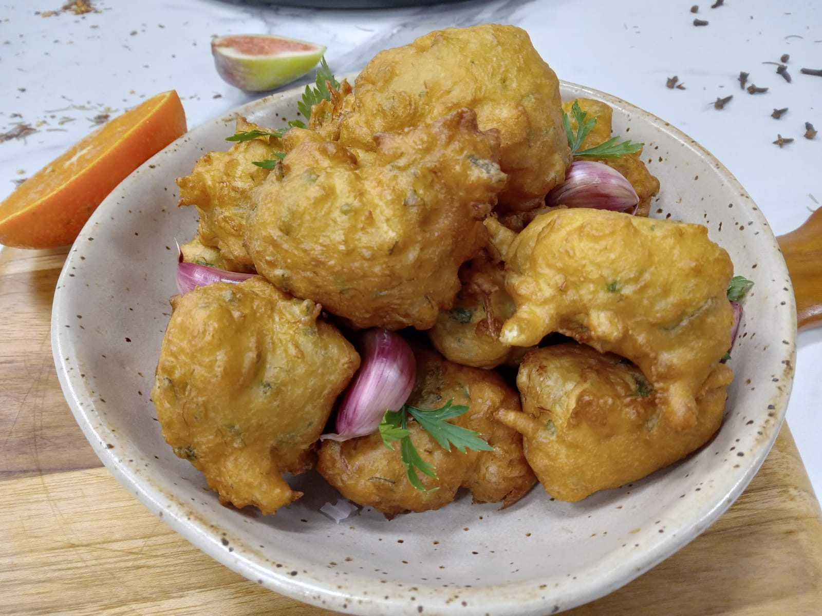 Pataniscas de bacalhau | Band Receitas