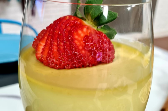 Panacota de abacate | Band Receitas