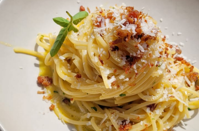 Espaguete à carbonara | Band Receitas