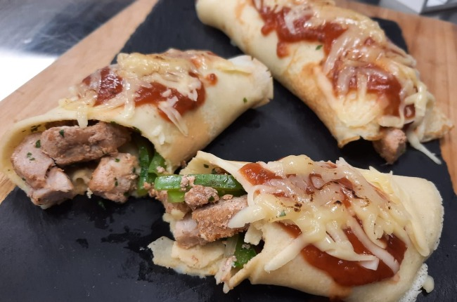 Panqueca de Pernil | Receita Swift