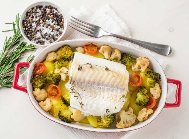 Bacalhau é opção deliciosa de prato principal para o Dia das Mães Envato Elements