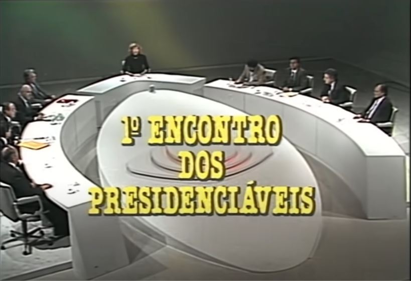 Band fez seu primeiro debate presidencial em 1989; veja vídeo