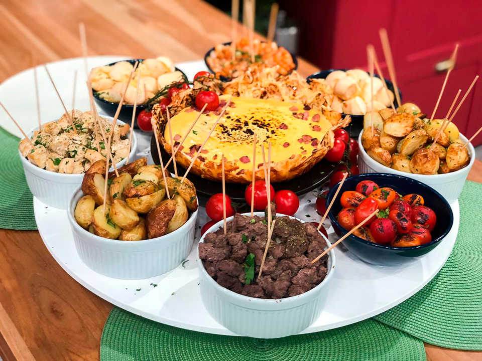 Comidas de boteco com creme de queijos | Band Receitas