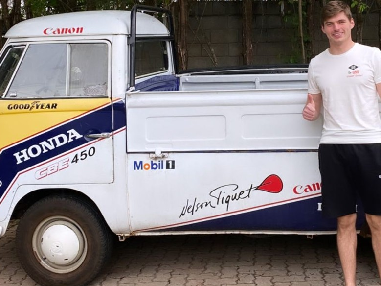 Max Verstappen visita Nelson Piquet e passeia por Brasília antes de GP de São Paulo