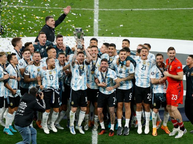 Argentina vence Itália e é campeã da Finalíssima 2022