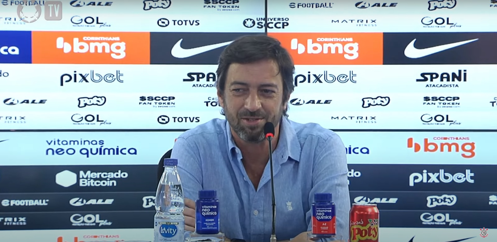 Duílio explica rescisão do Corinthians com auxiliar: "defendemos a democracia"