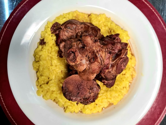 Ossobuco de Vitelo com Risoto Milanese | Receita Swift