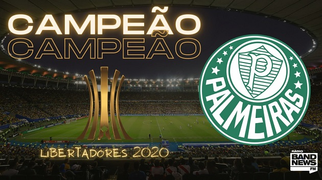 Palmeiras bate o Santos nos acréscimos e é o campeão da Libertadores