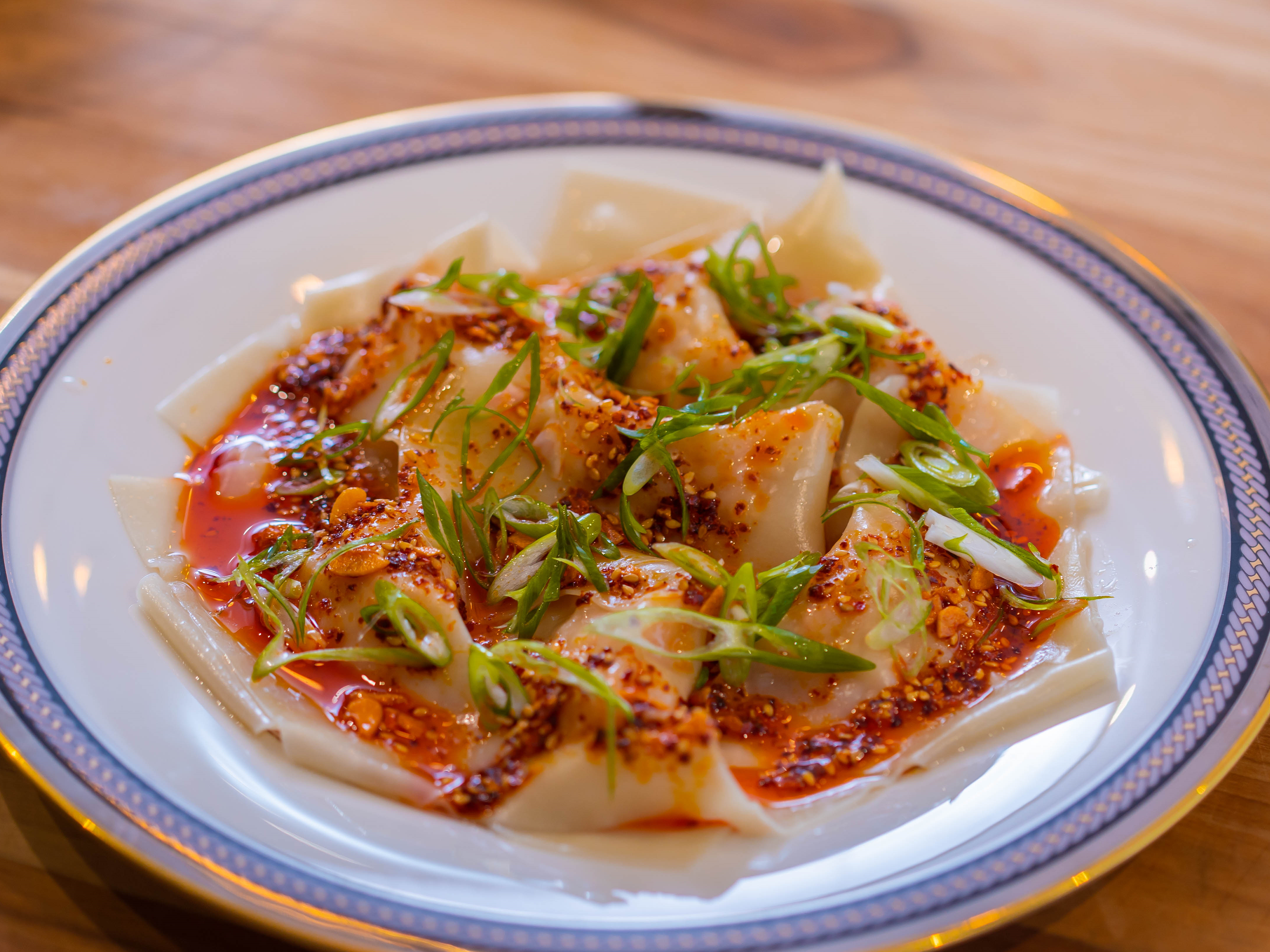 Wantan de Camarão