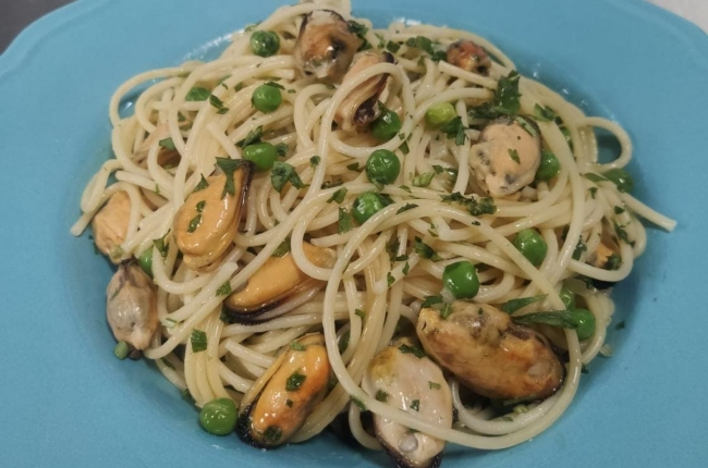Macarrão com Mexilhão | Receita Swift