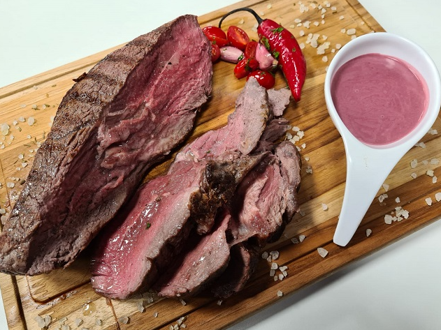 Coração de Alcatra ao Molho de Vinho | Receita Swift