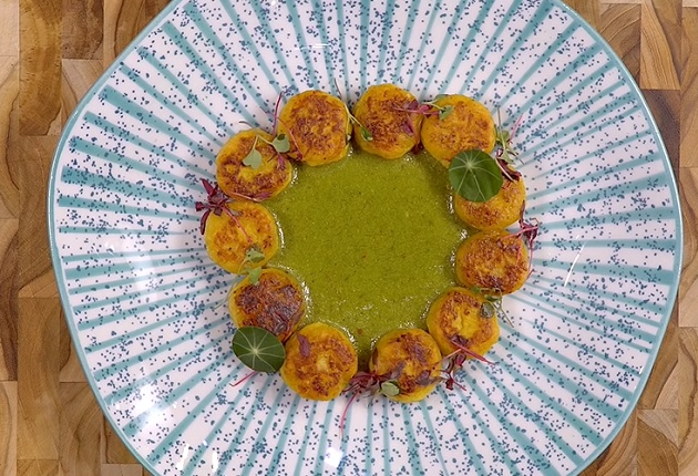 Nhoque de banana-da-terra recheado de queijo coalho | Band Receitas