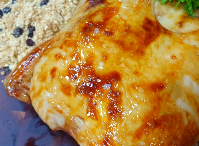 Frango assado natalino | Band Receitas