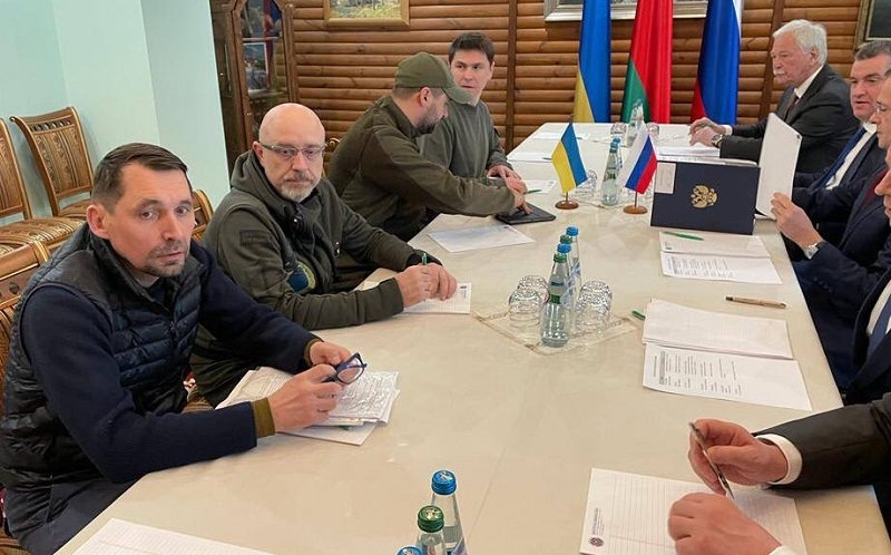 Chega ao fim 2º rodada de negociações entre Rússia e Ucrânia no Belarus