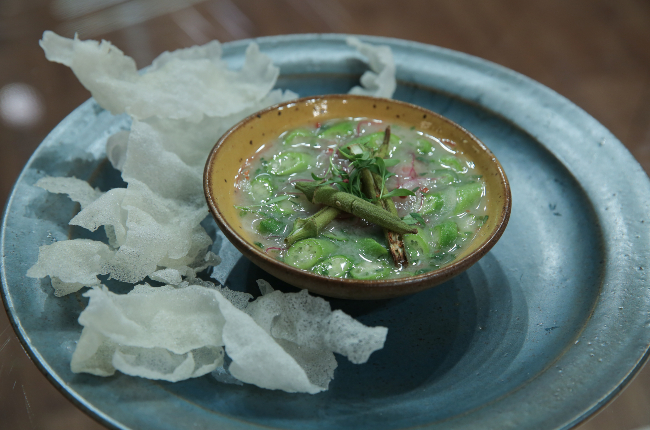 Ceviche cremoso de quiabo | Band Receitas