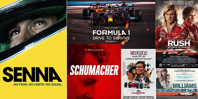 Fim de semana sem GP? Lista traz 10 filmes, documentários e livros sobre F1