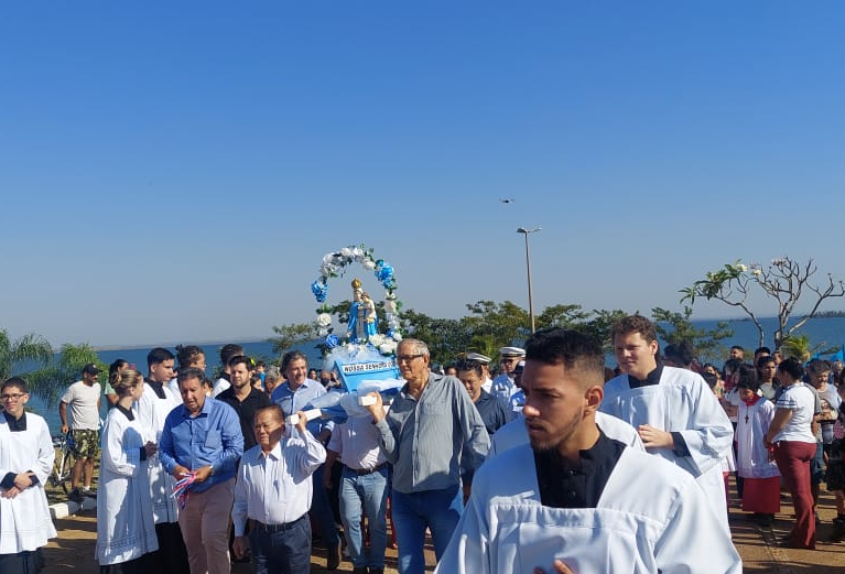 Procissão Fluvial de Nossa Senhora dos Navegantes é realizada em Epitácio