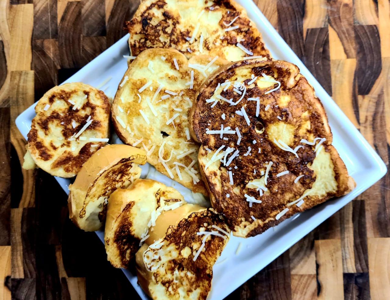French Toast Salgada | Band Receitas