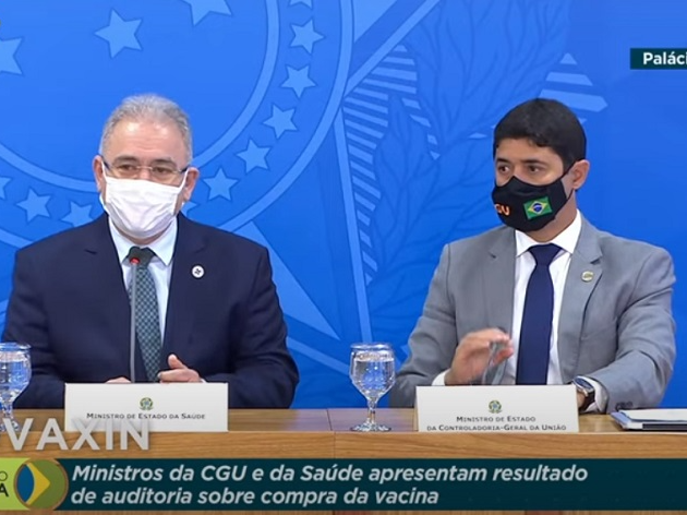 Contrato da Covaxin será cancelado, embora CGU negue irregularidades