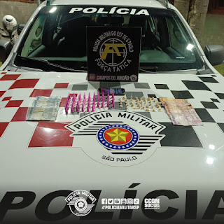 Homem é preso por tráfico de drogas em Campos do Jordão