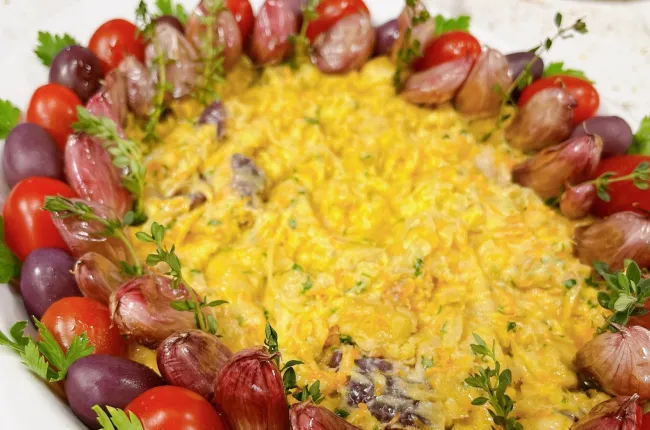 Bacalhau festivo com molho branco  | Band Receitas
