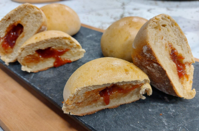 Pão de batata recheado | Band Receitas