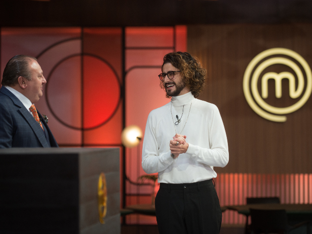 Hugo e Jacquin na repescagem do MasterChef 2021 (Foto: Carlos Reinis/Band)