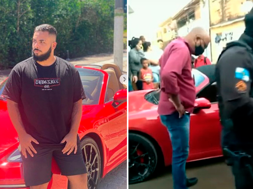Investidor é executado dentro de Porsche no Rio de Janeiro