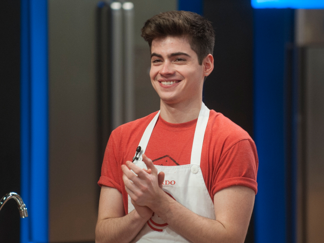 Eduardo comemora vaga na grande final do MasterChef Brasil (Foto: Carlos Reinis/Band)