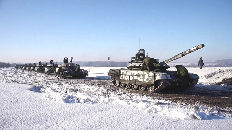 EUA dizem que Rússia mobilizou até 190 mil soldados na fronteira com a Ucrânia