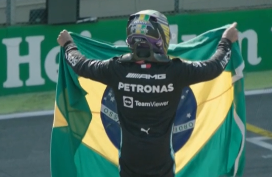 F1 na Band: vitória de Hamilton “brasileiro” leva Reginaldo Leme às lágrimas